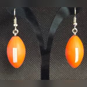 Football earrings